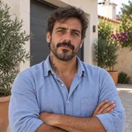 Retrato representativo de cliente para la sección de opiniones